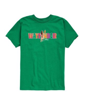 Moana Toddler Boys' 2T-5T Live Action Wayfinder Short-Sleeve T-Shirt - Green