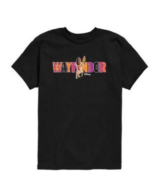 Moana Toddler Boys' 2T-5T Live Action Wayfinder Short-Sleeve T-Shirt - Black