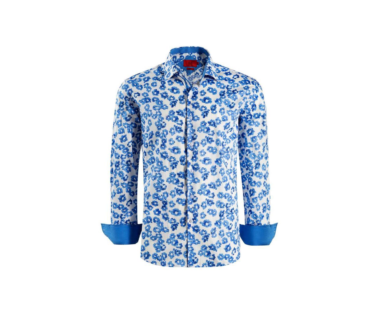 Мужская рубашка Elie Balleh Slim Fit Floral Sport Button-Down — фото 2