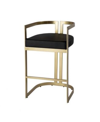 Clarence Faux Leather 28" Barstool