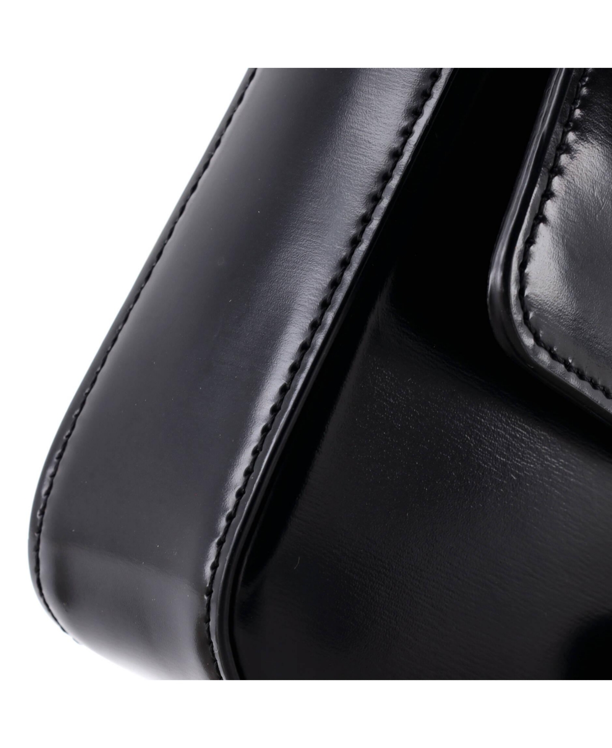 Pre-Owned Celine Small Triomphe Chain Shoulder Bag Leather