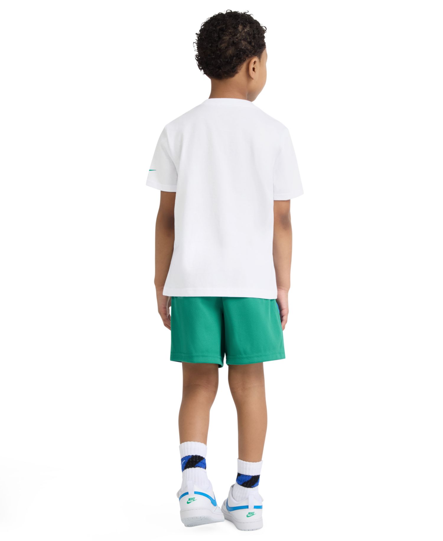 Boys' 2T-7 Baseball Graphic T-Shirt and Mesh Shorts, 2-Piece Set
