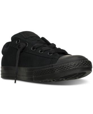 kids black converse shoes