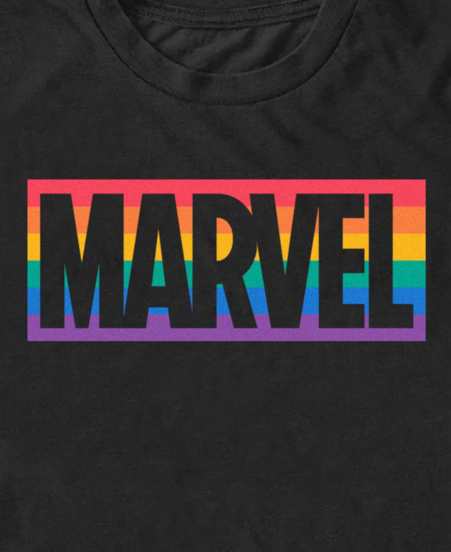 Men's Pride Color Logo Short-Sleeve T-Shirt