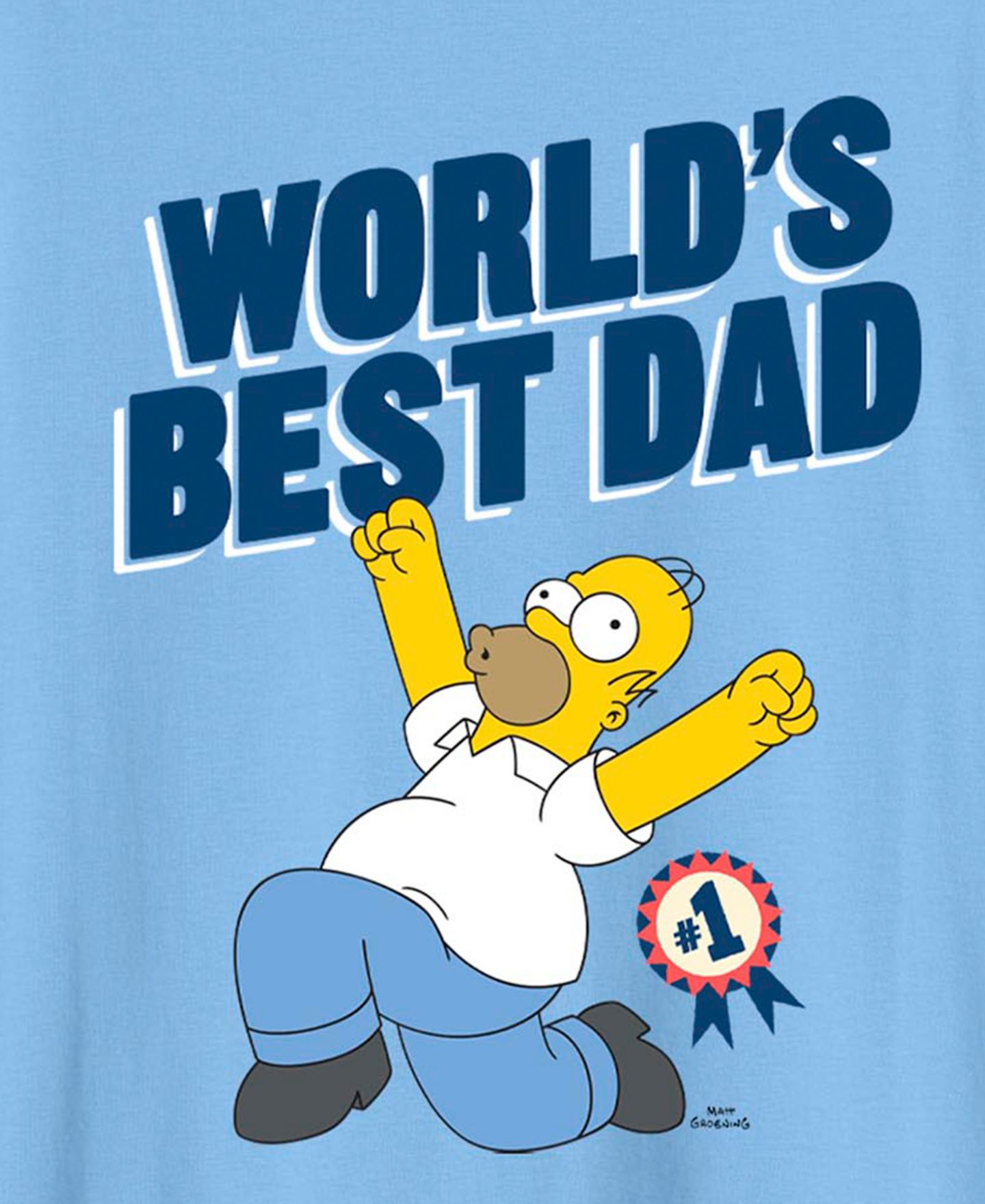 Мужская футболка Fifth Sun One Dad Bod Short-Sleeve, цвет: Светлый синий — фото 3