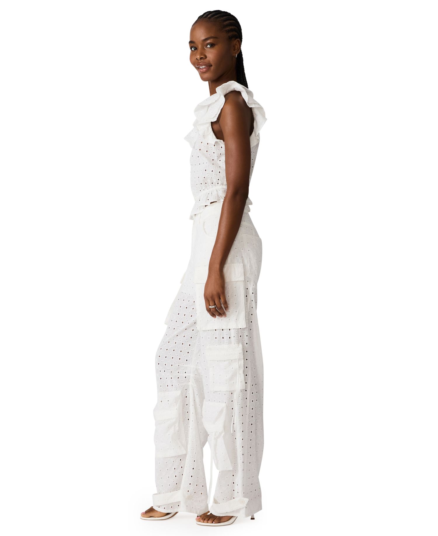 Women's Eyelet Dou Pant