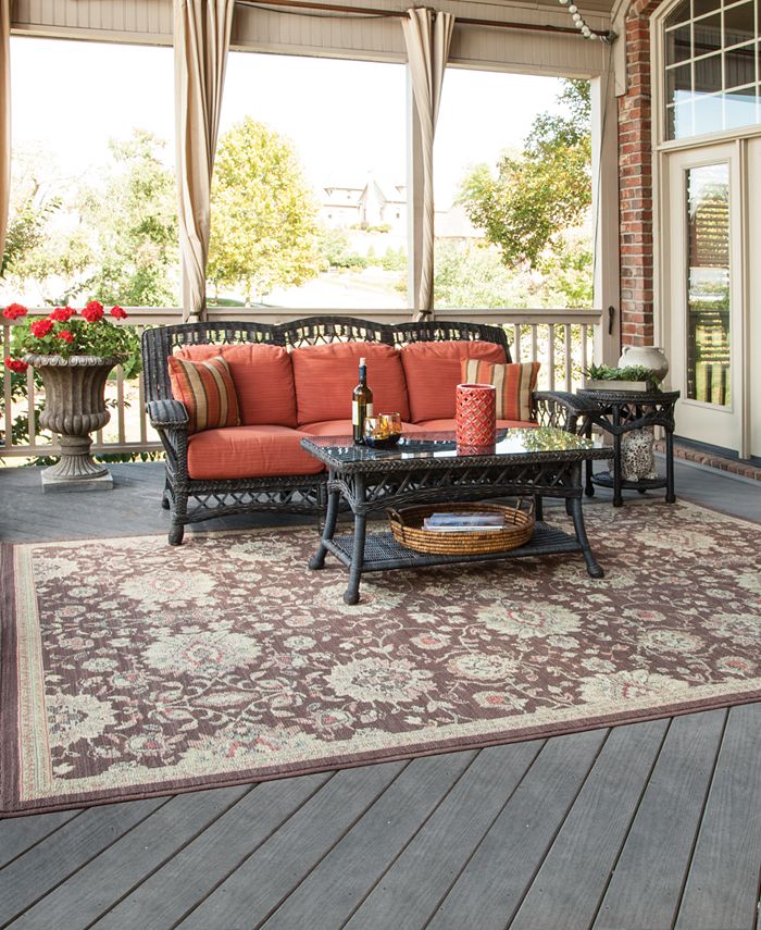 Tommy Bahama Home Cabana Indoor/Outdoor 2N Beige 7' 10" x 10' 10" Area