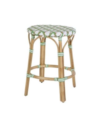 Ballito Seat Height Oval Rattan Counter Stool