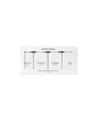 Costa Brazil Hotel Collection Spa To Go Kit - White