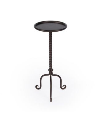 Alma Metal Pedestal Side Table