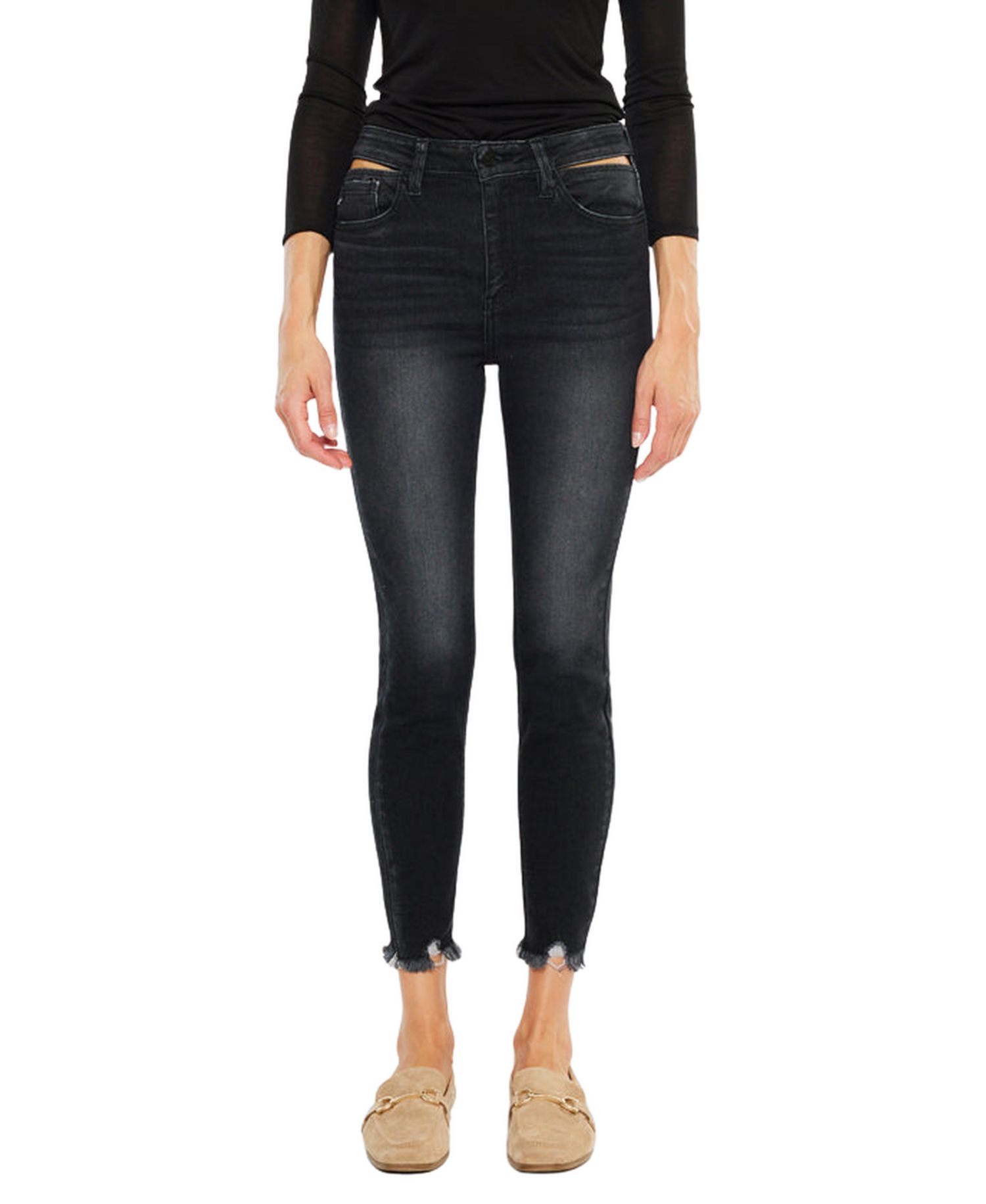 Women's Tiara High Rise Ankle Skinny Jeans