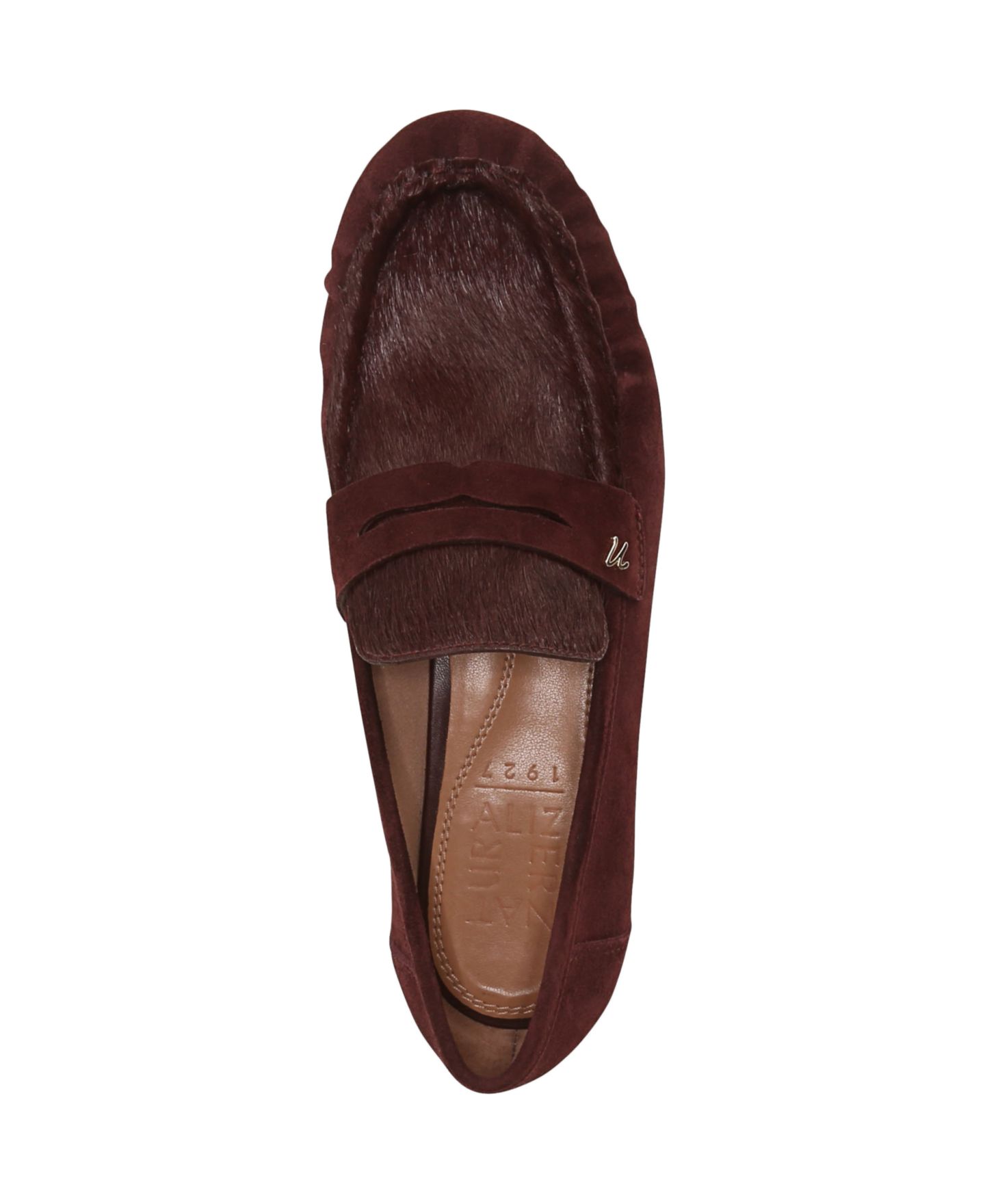 Женские туфли Naturalizer Bloom Slip-On, цвет: Мерло красный замшевый — фото 4