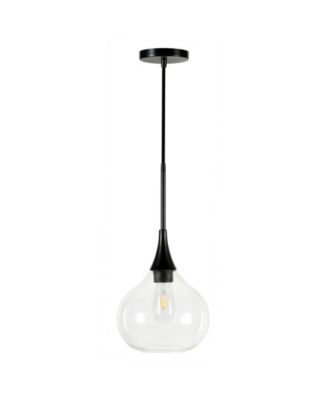 Ida 9" Wide Metal Pendant