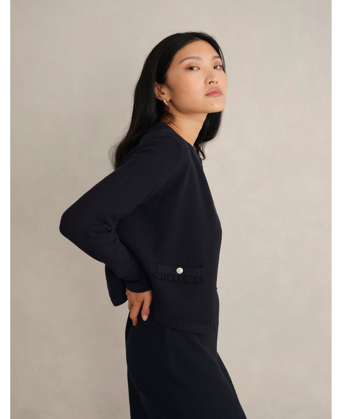 Hobbs London Women's Petra Knitted Jacket