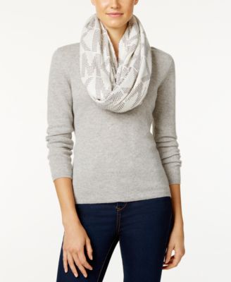 Michael Kors - Double Printed Logo Infinity Scarf