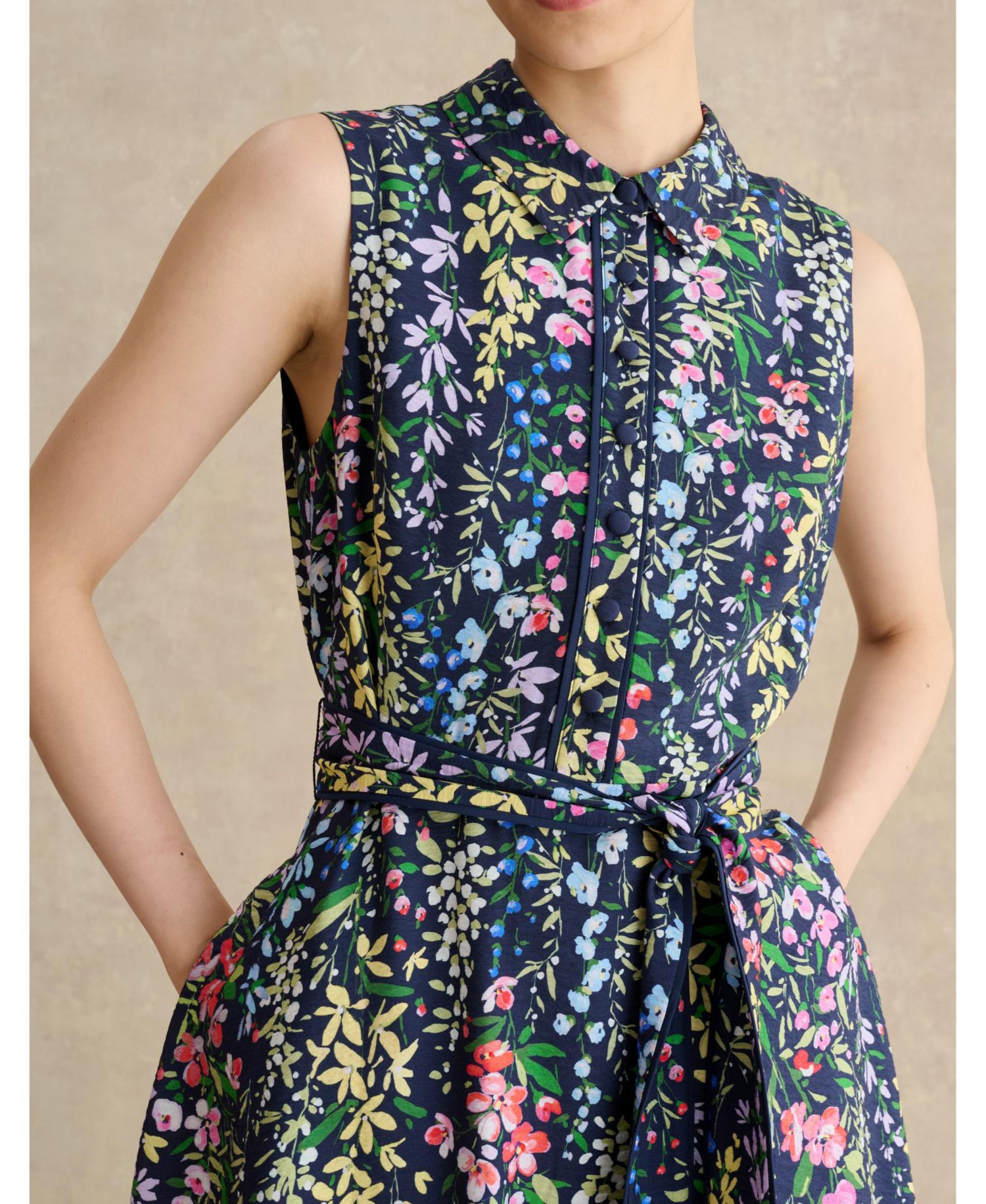 Women's Alberta Floral Midi Shirt Dress