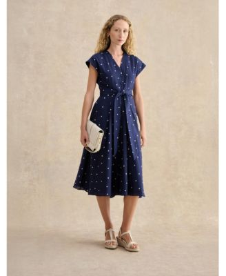 Blue Polka Dot Dress - Macy's