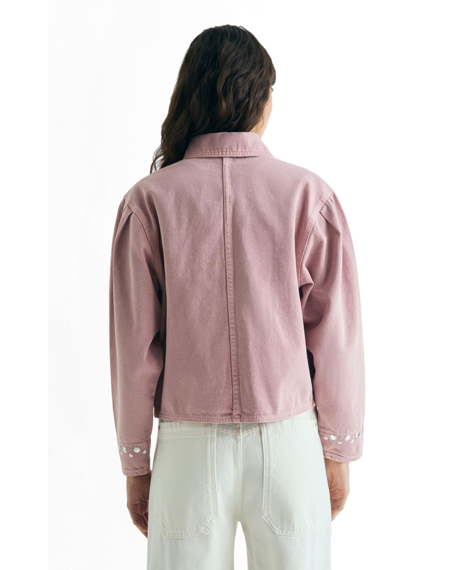 Women's Denim Studs Jacket