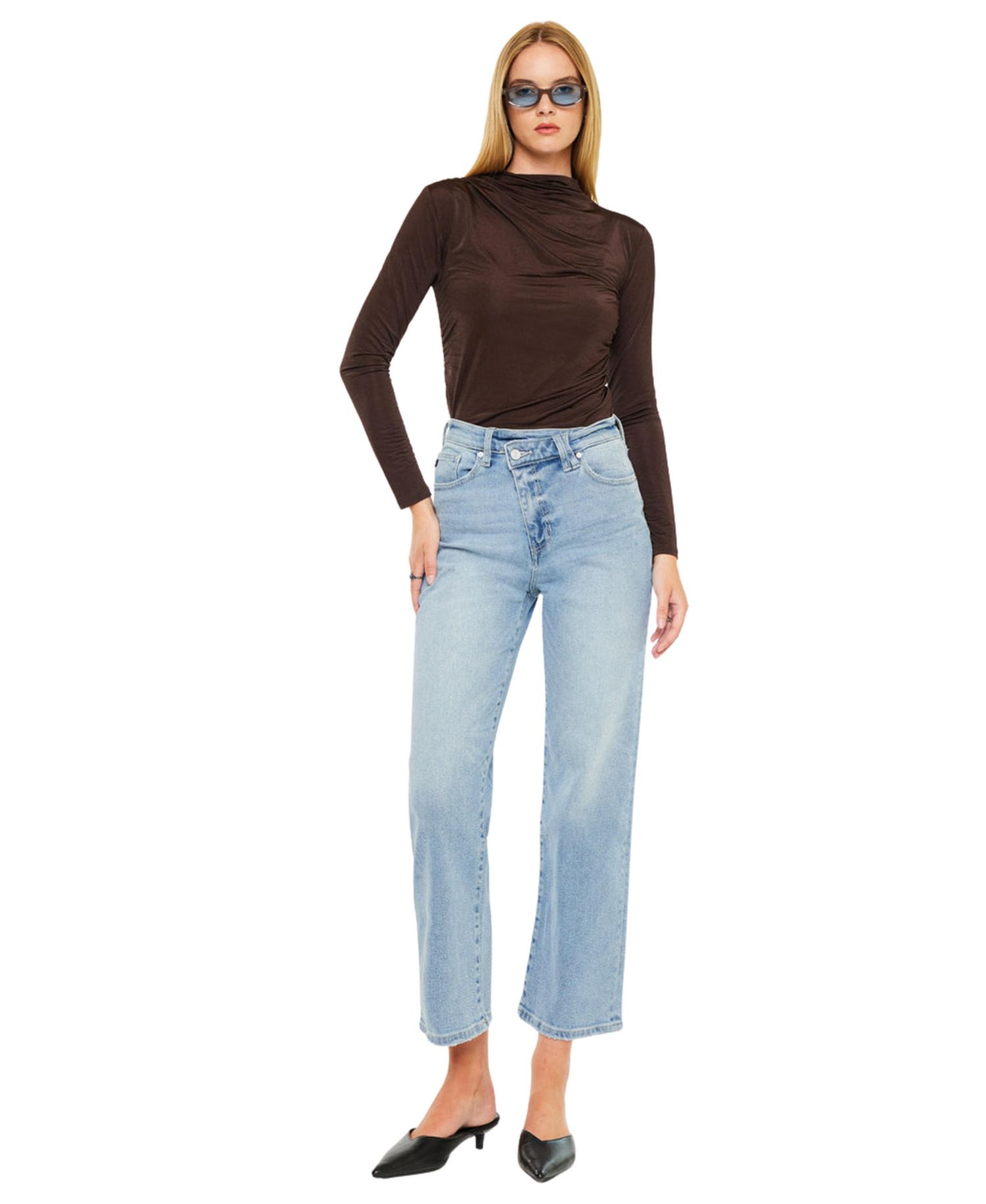 Women's Bethany High Rise 90's Straight Jeans