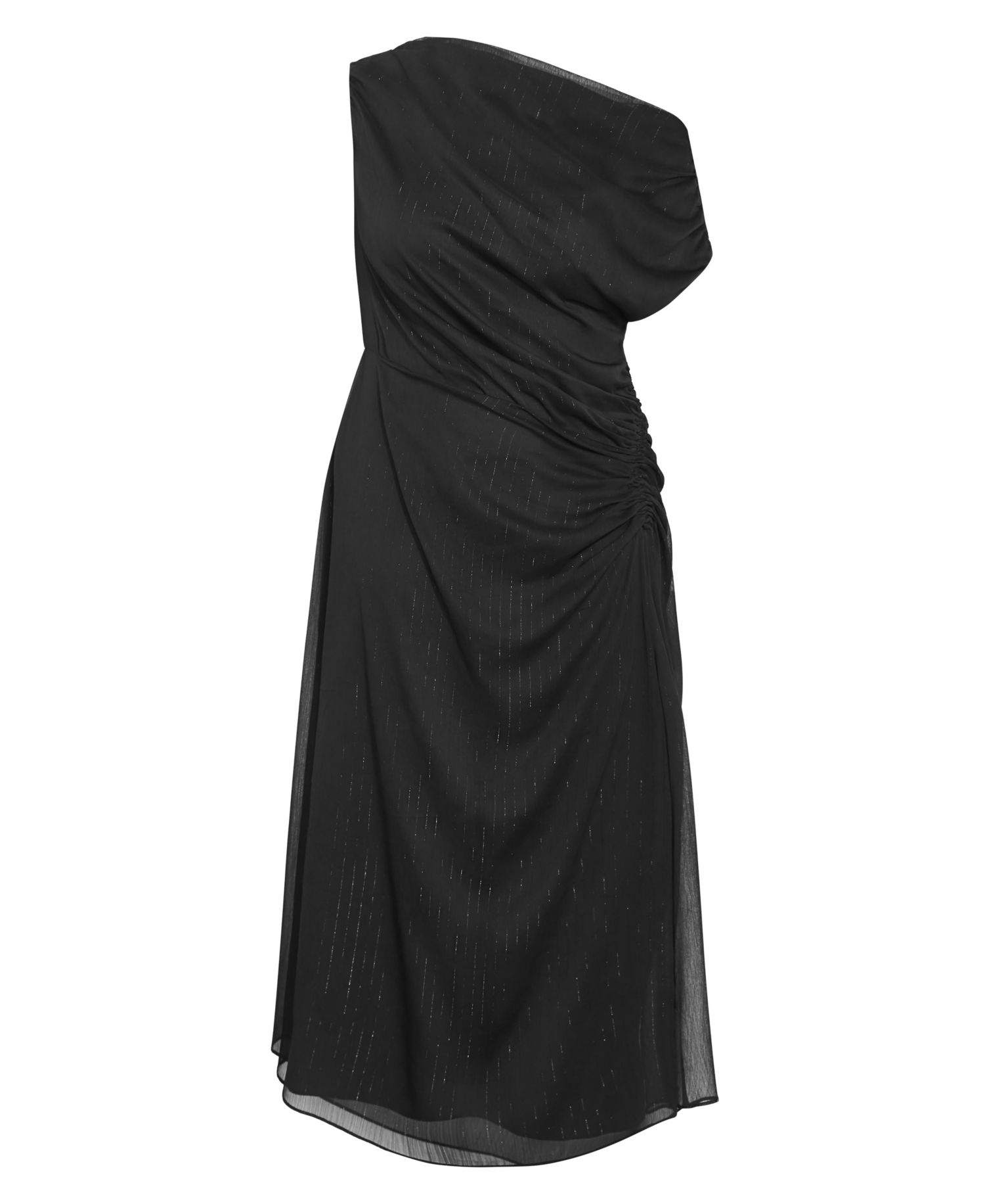 Women's Vivid Lurex Stripe Maxi Dress