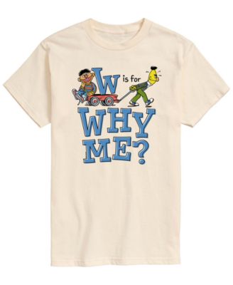 Men's Sesame Street Is For Why Me Short-Sleeve Graphic T-Shirt