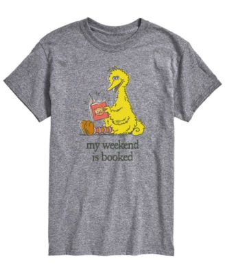 Men's Sesame Street Weekend Is Booked&nbsp;Short-Sleeve Graphic T-Shirt