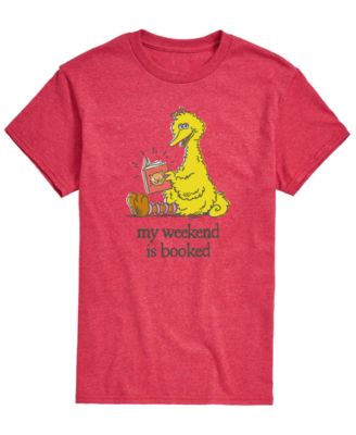 Men's Sesame Street Weekend Is Booked&nbsp;Short-Sleeve Graphic T-Shirt