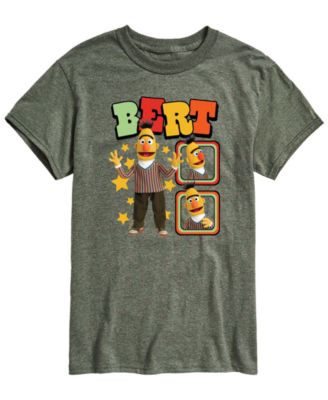 Men's Sesame Street Bert Photos&nbsp;Short-Sleeve Graphic T-Shirt