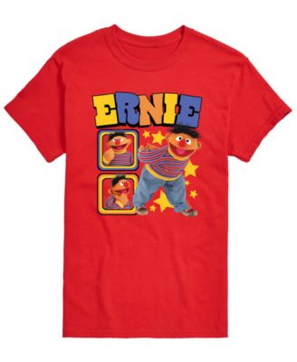 Men's Sesame Street Ernie Photos Short-Sleeve Graphic T-Shirt