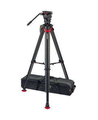 aktiv8T Touch and Go Fluid Head System with flowtech75 Tripod and Mid-Level Spreader