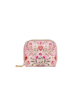 Women's Floral Heart Purse