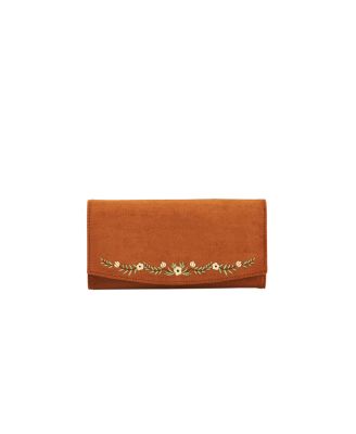 Women's Floral Embroidered Purse