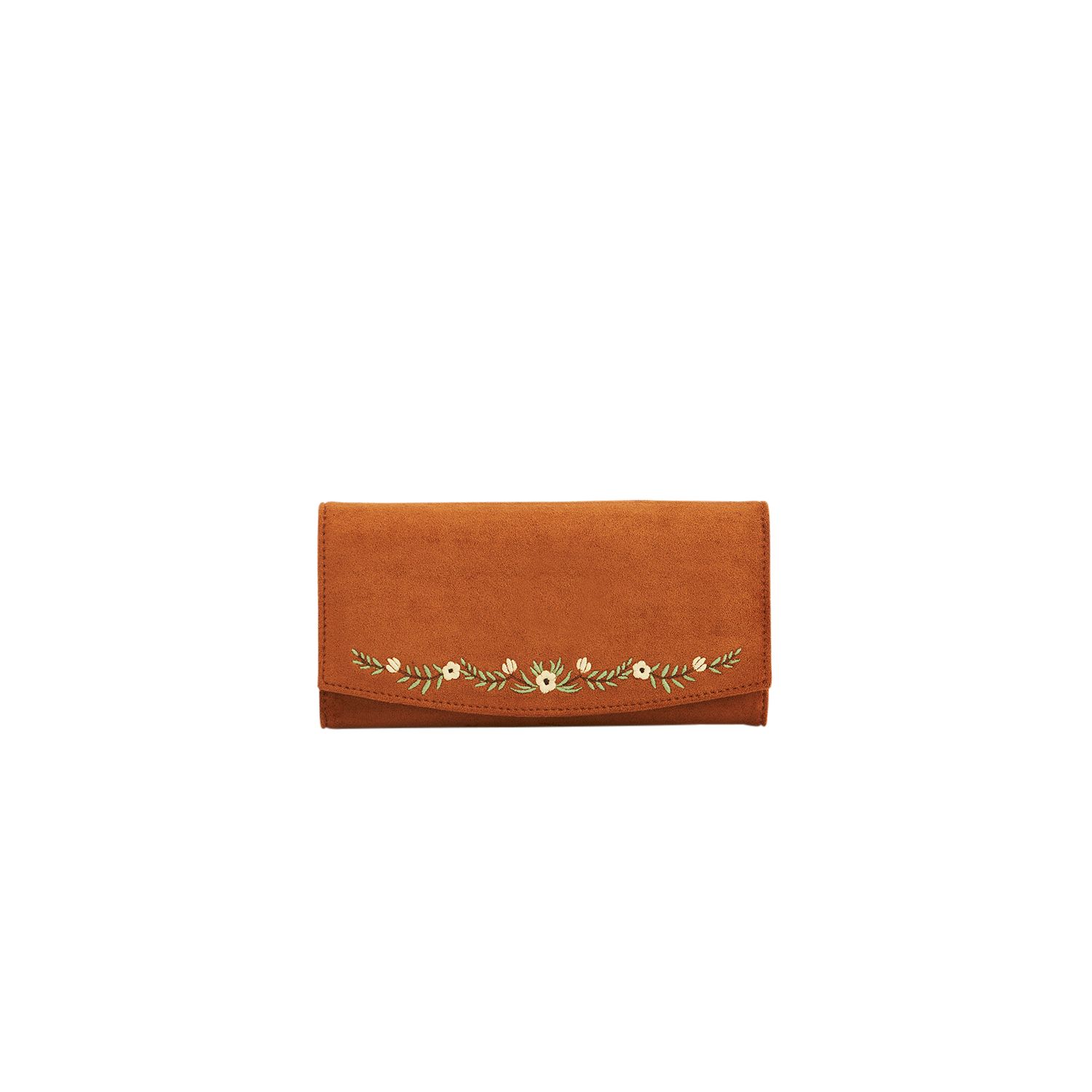 Women's Floral Embroidered Purse