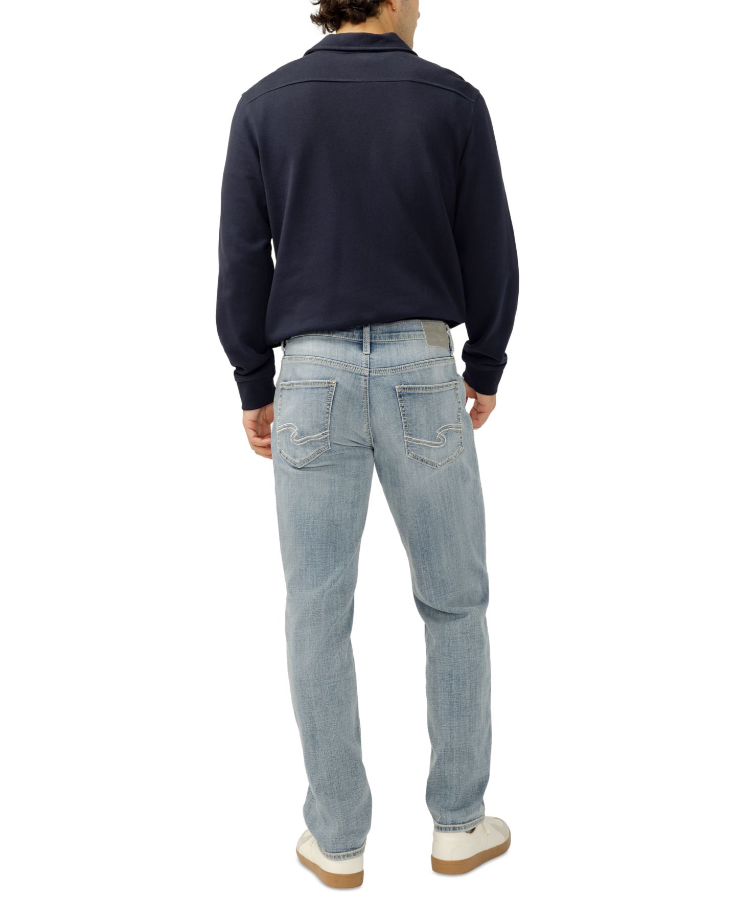 Мужские джинсы Silver Jeans Co. Cotton Regular-Fit, цвет: Bonfire — фото 6