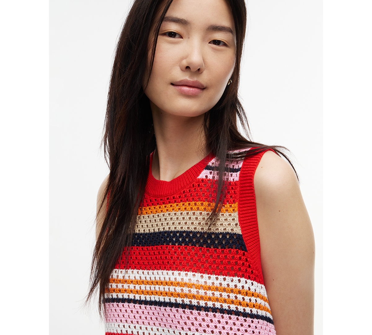 Tommy Hilfiger Women's Summer Crochet Sleeveless Midi Dress