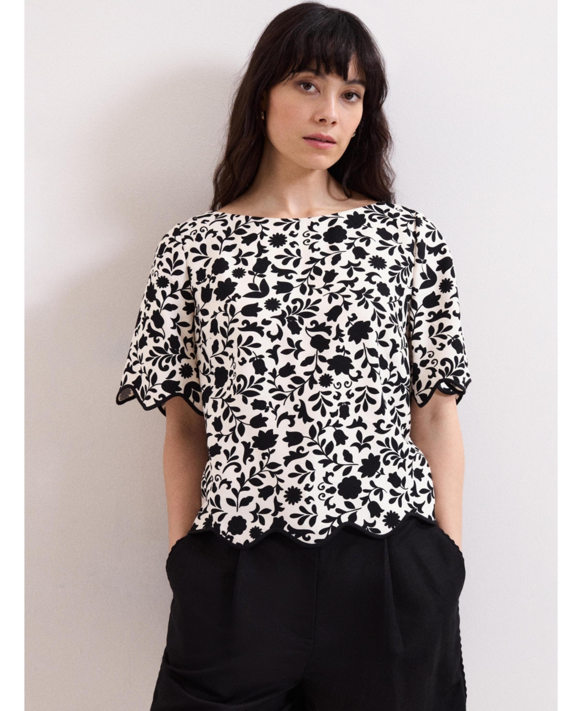 Phase Eight Women's Abi Printed Top