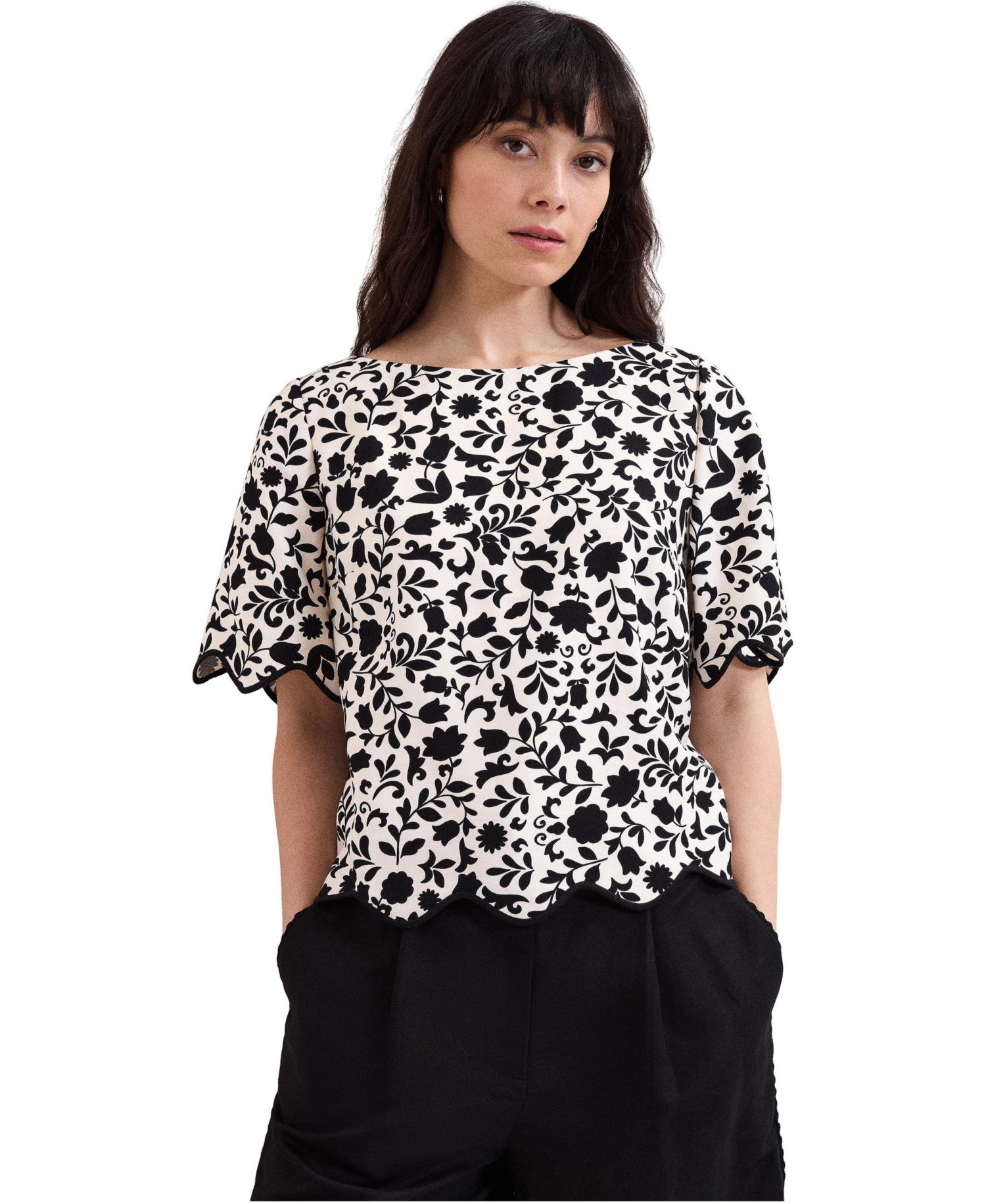 Women's Abi Printed Top