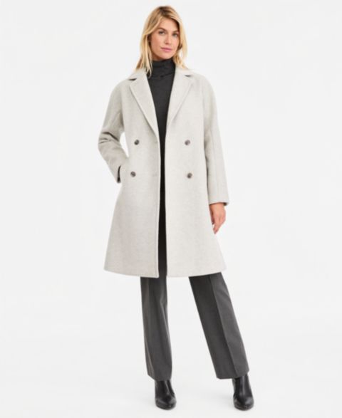 Женские куртки Calvin Klein Women's Double-Breasted Coat