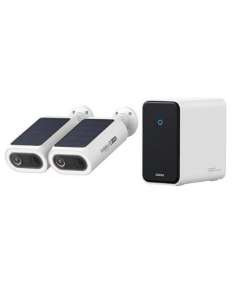 C8S-2H 4k Solar Security Cam 32gb Homecortex 2 Cam Kit