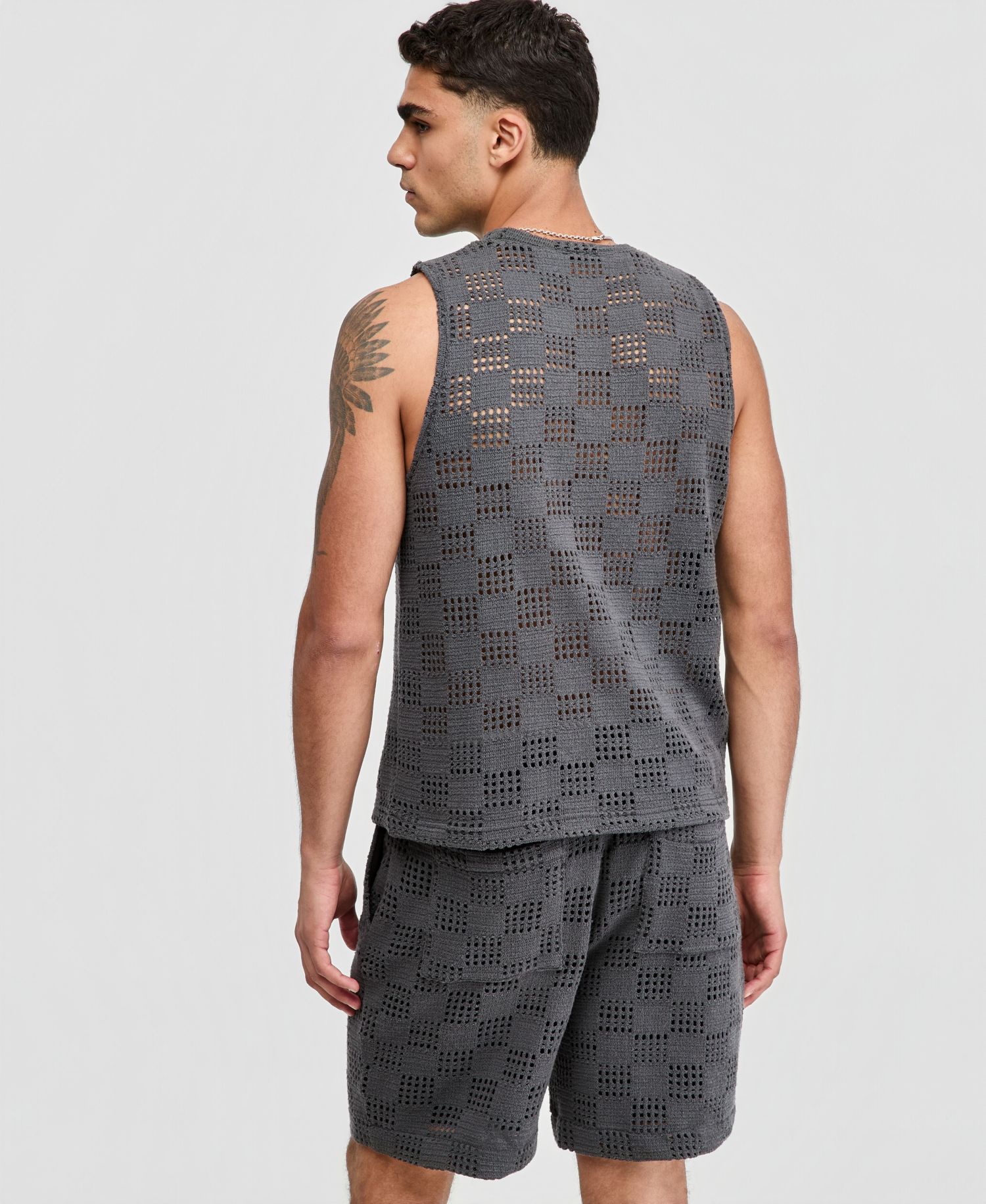 Men's Grid Mesh Tank, Macy's Exclusive