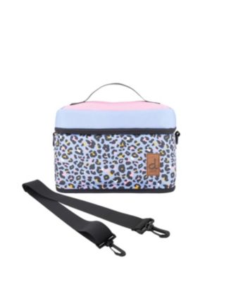 Little Girl Leopard Practical Large Capacity Lunch Box