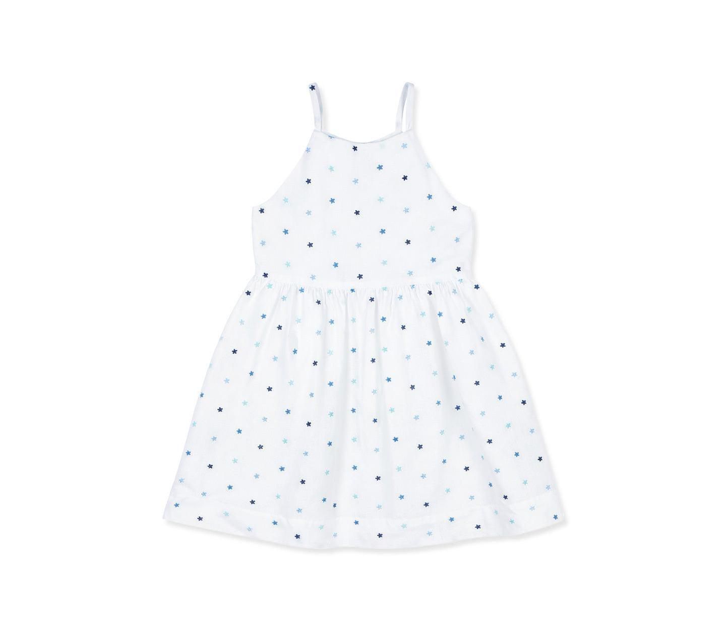 Платье Florence Eiseman Embroidered Floral Dress для девочек, цвет: Белый — фото 1