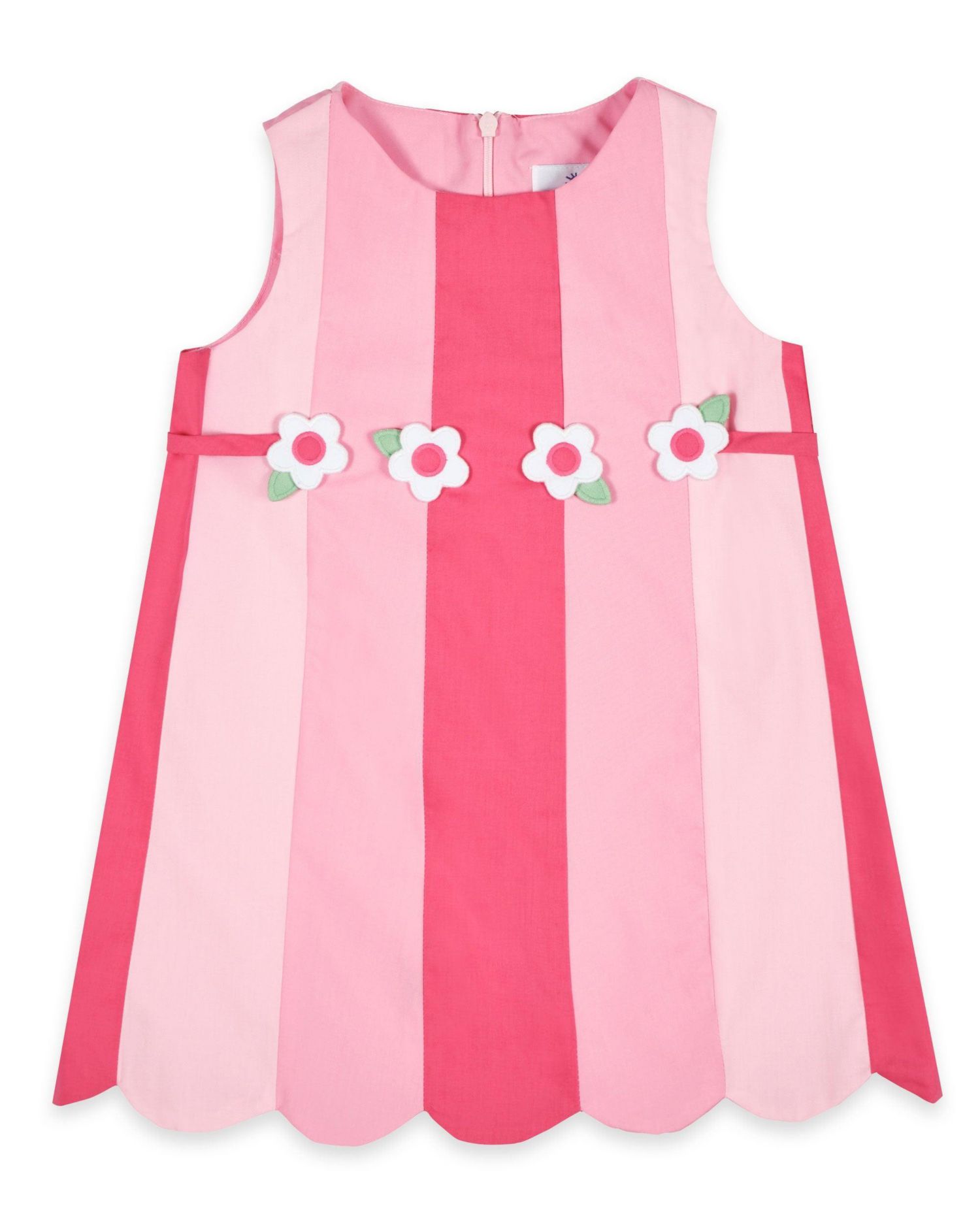 Little Girls Poplin Panel Dress
