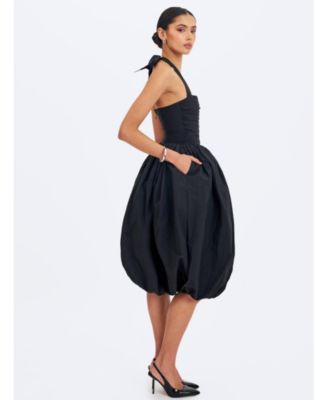 off the shoulder dress formal long Long Sleeve Off-shoulder Maxi Dress | Butter Rib
