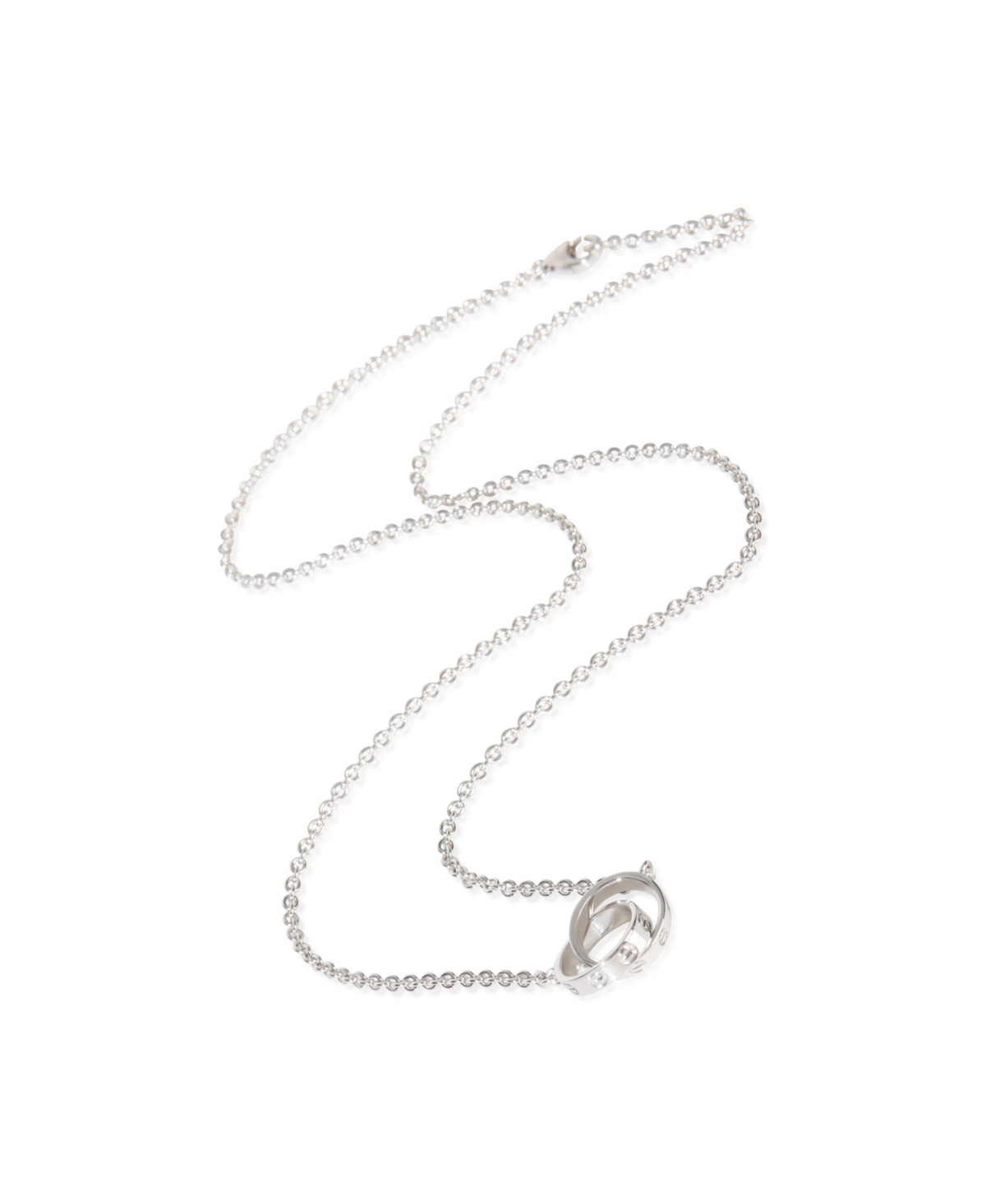 Pre-Owned Cartier White Gold Love Necklace