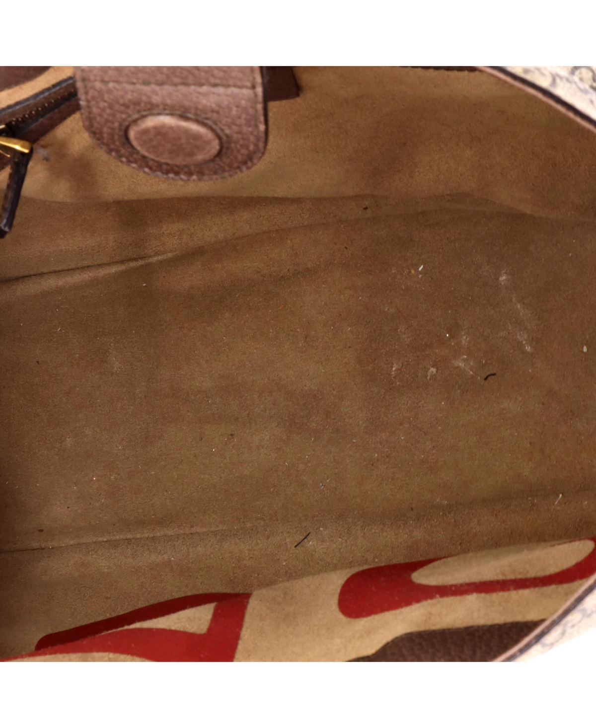 Pre-Owned Gucci Small Convertible Soft Tote Mystic Cat Print Gg Coated Canvas