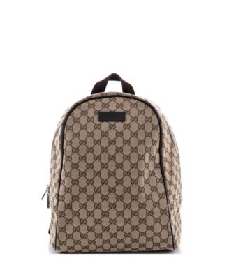 Zip Around Travel Backpack GG Canvas