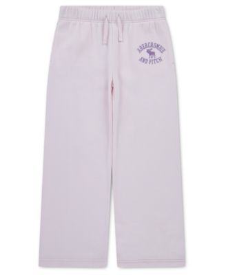 Girls' 7-16 Logo Low-Rise Baggy Fleece Pants
