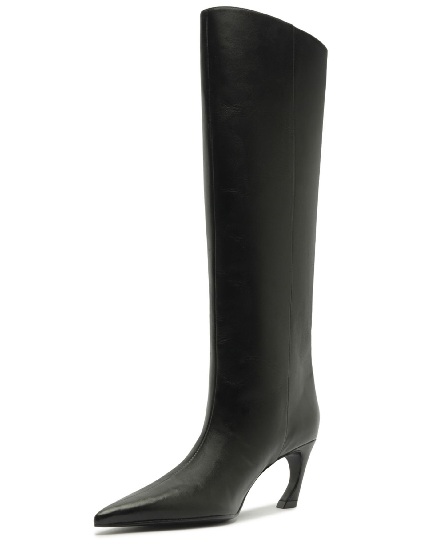 Женские ботинки Schutz Lexi Mid Pull-On Dress Boots, цвет: Чёрный — фото 11