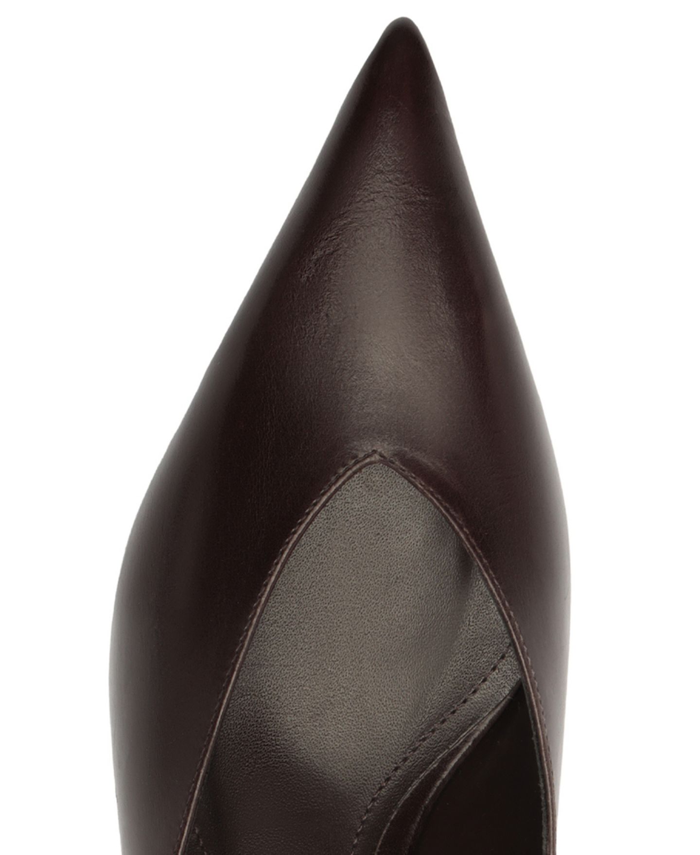 Женские сабо Schutz Loren Mid Mule Pumps, цвет: Тёмный коричневый — фото 8